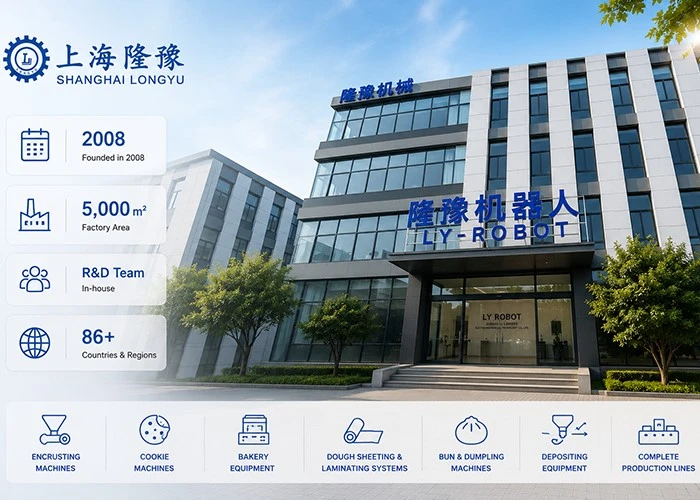 Shanghai LONGYU Your Professional Food Forming Machinery Shanghai LONGYU Your Professional Food Forming Machinery