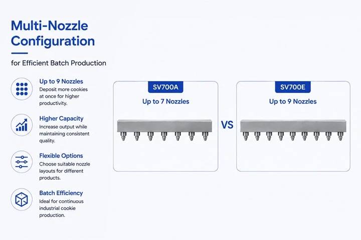 Multi-Nozzle Configuration for Efficient Batch Production Multi-Nozzle Configuration for Efficient Batch Production