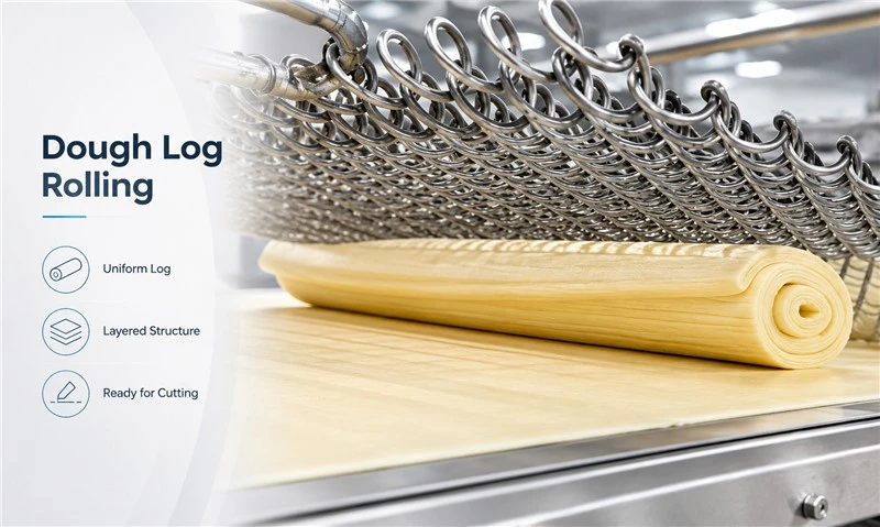 Dough Log Rolling Dough Log Rolling